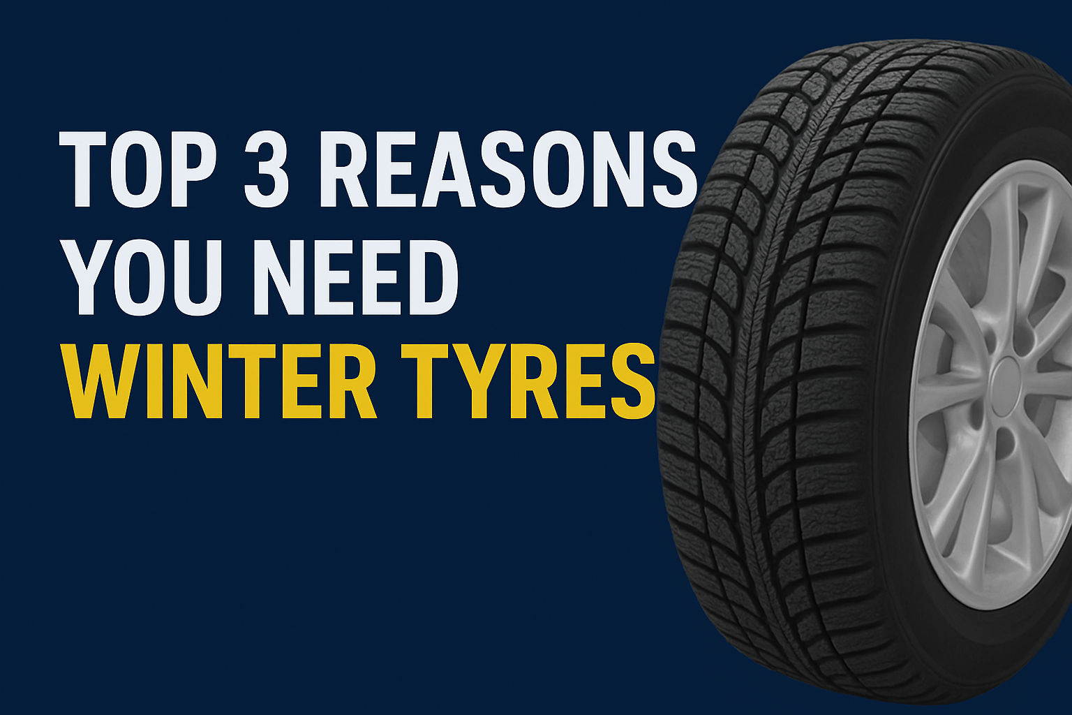 Discover the top reasons you need winter tyres in freezing conditions. Our mobile tyre services deliver the best winter tires and home tyre repair throughout Cardiff and surrounding areas.
